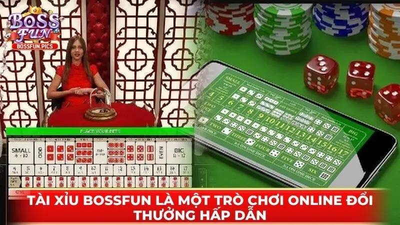 Tài xỉu Bossfun là một trò chơi online đổi thưởng hấp dẫn
